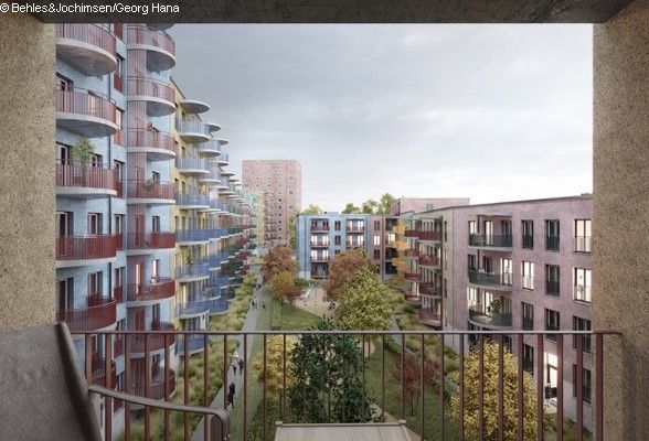 Neubau Wohn- und Gewerbequartier Regensburger Viertel